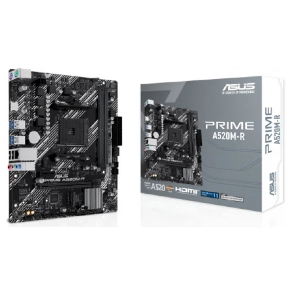 Asus Prime A520m-R AMD Am4 DDR4 Micro Atx Anakart - Görsel 7