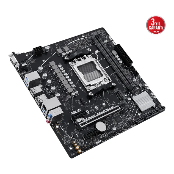Asus Prime A620m-E Csm AMD Am5 DDR5 Micro Atx Anakart - Görsel 4