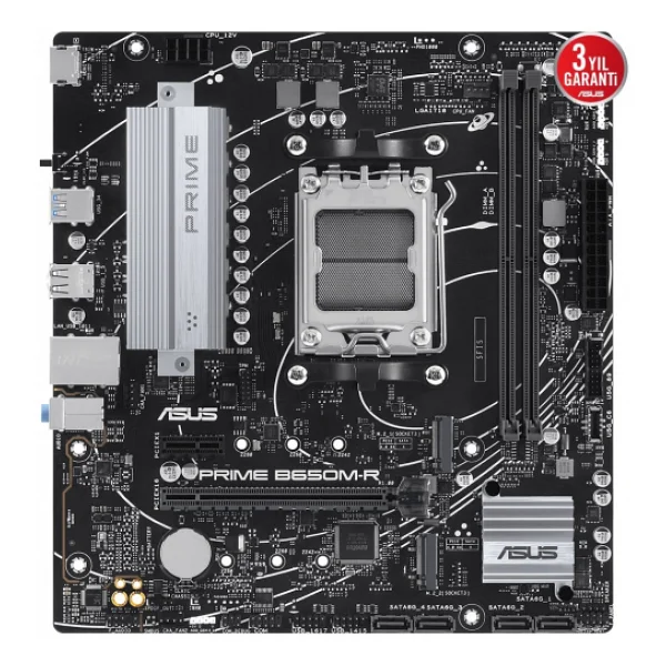Asus Prime B650m-R AMD Am5 DDR5 Micro Atx Anakart - Görsel 3
