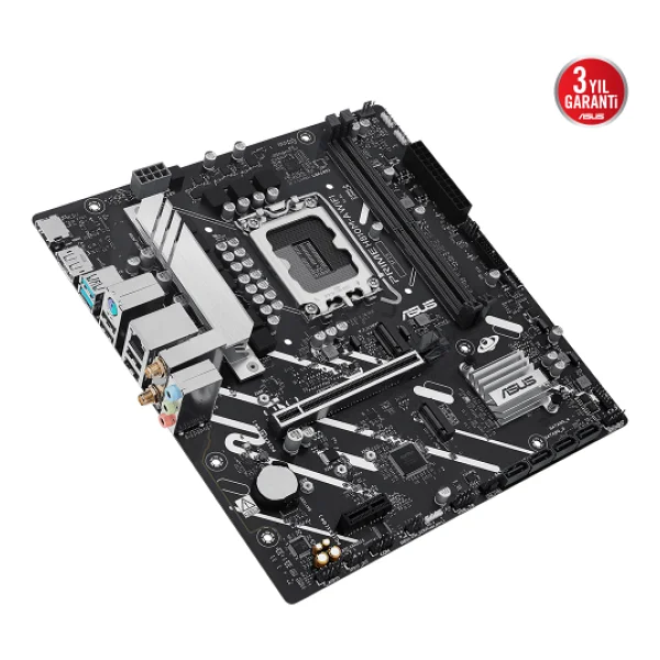 Asus Prime H810M-A Wi-Fi 2x DDR5 DP/HDMI 2x M.2 1x 2.5GLAN/Wi-Fi/BT USB3.2 1851P Anakart - Görsel 5