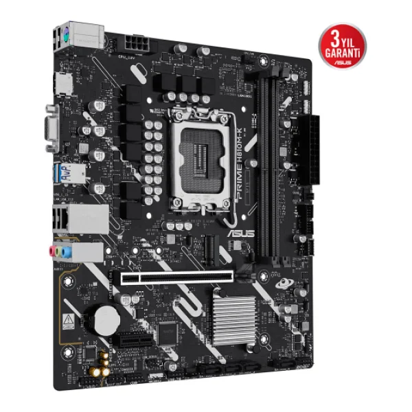 Asus Prime H810m-K Intel Lga1851 DDR5 Micro Atx Anakart - Görsel 3