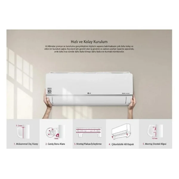 Lg Pc12sq S3nm12ja2fa 12000 Btu Klıma - Görsel 4
