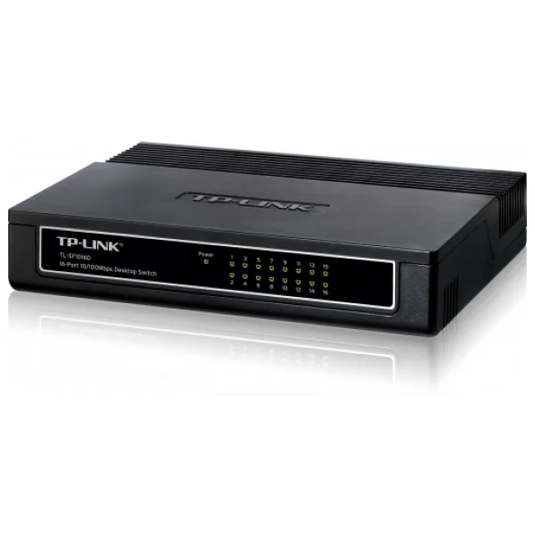 TP-Link Omada TL-SF1016D 16 Port Desktop Switch - Görsel 5