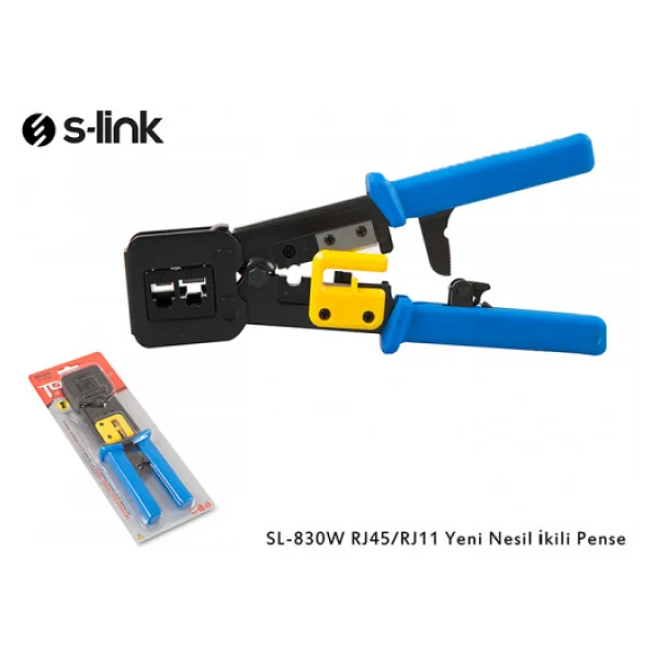 S-Link Sl-830w Rj45 Rj11 Yeni Nesil Sıkma Pensesi - Görsel 10