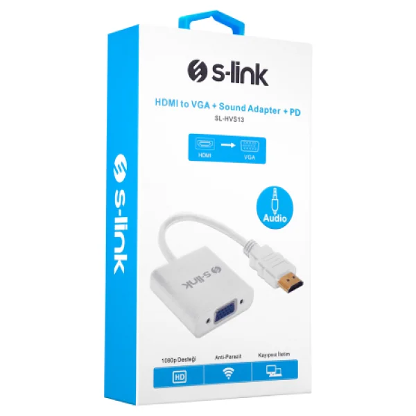 S-Link Sl-Hvs13 Hdmı To Vga Dönüştürücü - Görsel 6
