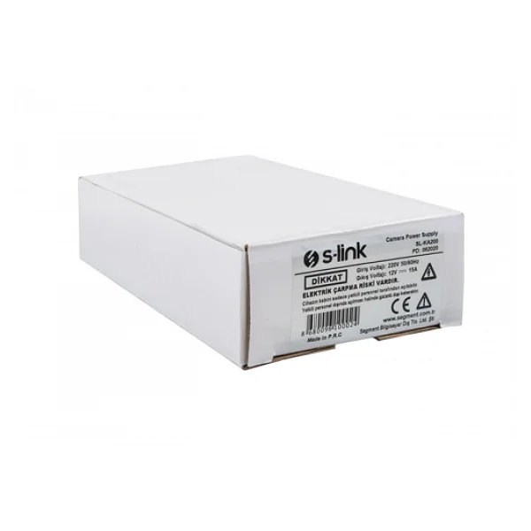 S-Link Sl-Ka200 12 Volt 15 Amper Kamera LED Trafosu - Görsel 8