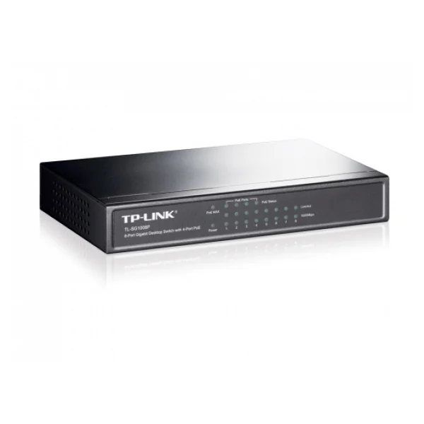 Tp-Link Tl-Sg1008p 8 Port 10/100/1000 Mbps Gigabit Switch - Görsel 6