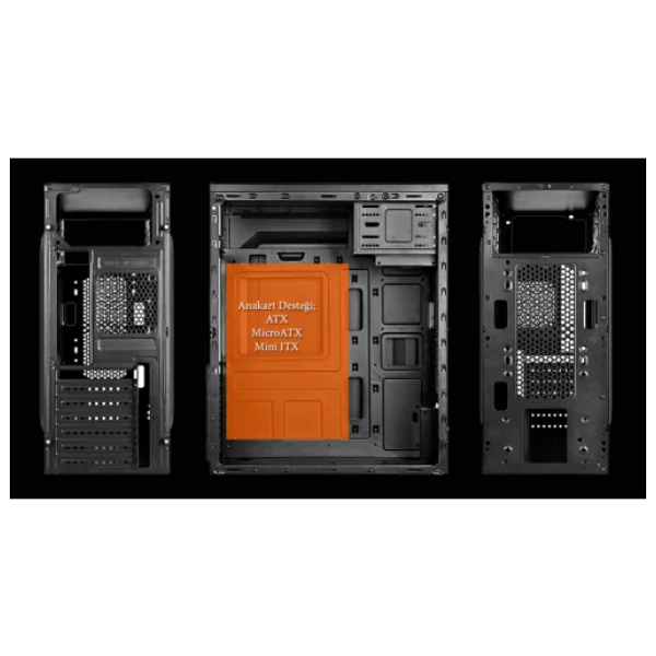 Vento Vs114f Fanlı 400 W Atx Bilgisayar Kasası - Görsel 5