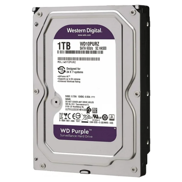 Western Digital Purple Wd10purz Sata 3.0 5400 Rpm 3.5" 1 TB Harddisk - Görsel 6