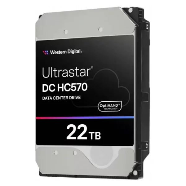 Western Digital Ultrastar Hc570 Wuh722222ale6l4 Sata 3.0 7200 Rpm 3.5" 22 TB Harddisk - Görsel 4