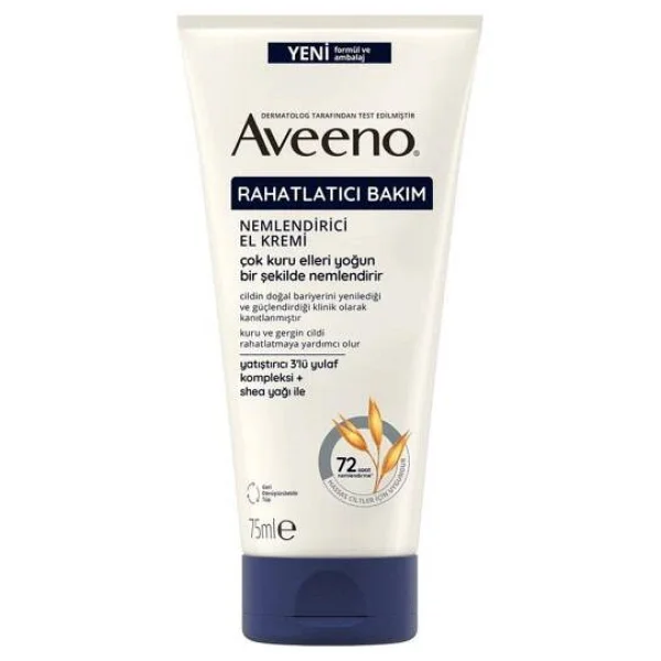 Aveeno Rahatlatıcı Bakım Onarıcı El Kremi 75 Ml - Görsel 3