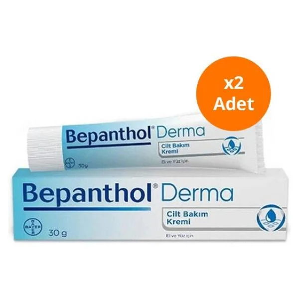Bepanthol Derma Cilt Bakım Kremi 30 gr 2 Adet - Görsel 2