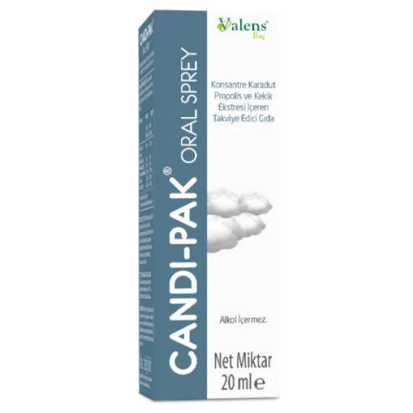 Valens Candi-Pak Ağız İçi Bakım Sprey 20 Ml - Görsel 5