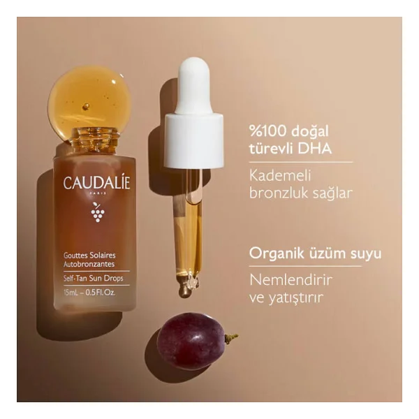 Caudalie 15 Ml Güneşsiz Bronzlaştırıcı - Görsel 5