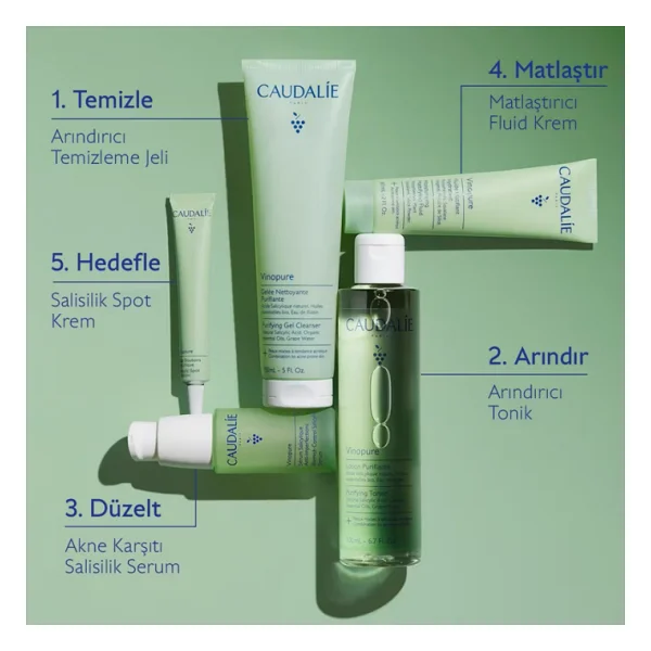 Caudalie Vinopure Purifying 150 Ml Yüz Temizleme Jeli - Görsel 2