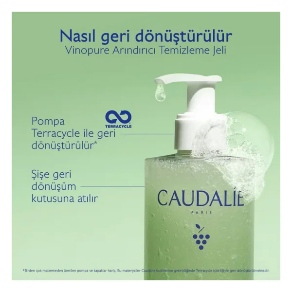 Caudalie Vinopure Purifying 150 Ml Yüz Temizleme Jeli - Görsel 5