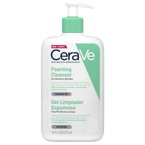Cerave Köpüren 473 Ml Yüz Temizleme Jeli - Görsel 4
