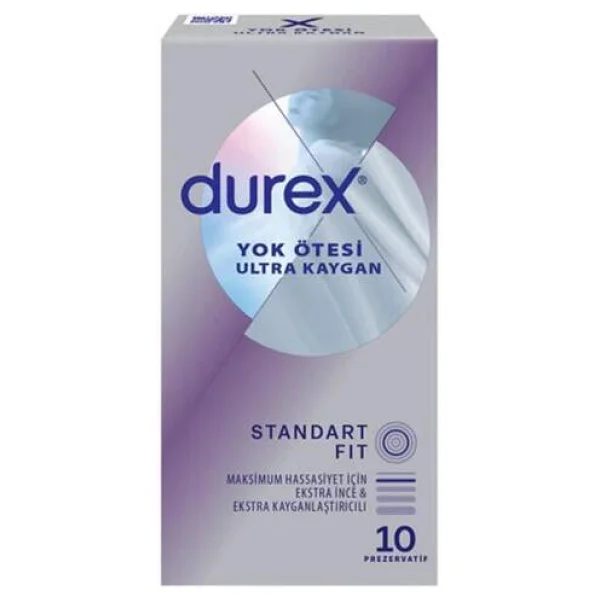 Durex Yok Ötesi Ultra Kaygan 10'lu Prezervatif - Görsel 10