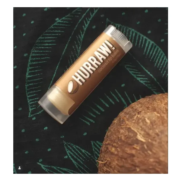 Hurraw Coconut Lip Balm Hindistan Cevizi Özlü Dudak Balmı - Görsel 5
