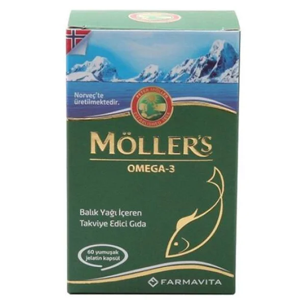Möllers Omega 3 Balık Yağı 60 Kapsül - Görsel 8