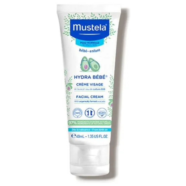 Mustela Hydra Bebe Organik Avokadolu Bebek Yüz Kremi 40 ml - Görsel 6