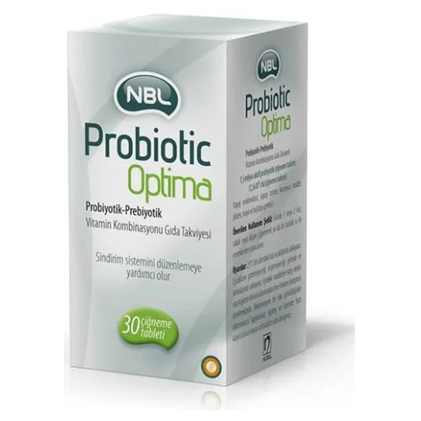 NBL Probiotic Optima 30 Tablet - Görsel 4