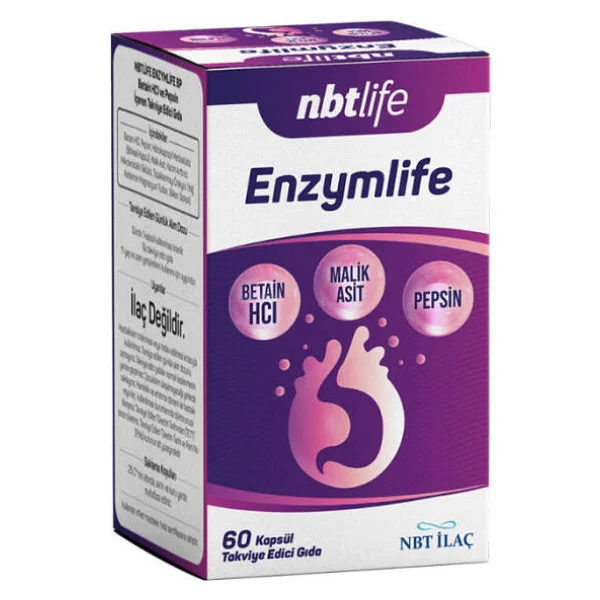 Nbt Life Enzymlife Bp 60 Kapsül - Görsel 3
