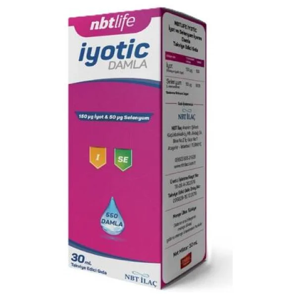 Nbt Life İyotic 30 ml Damla - Görsel 3