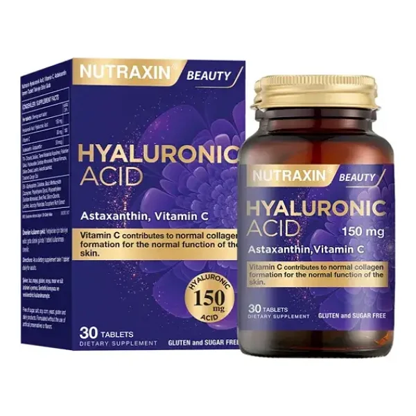 Nutraxin Beauty Hyaluronik Acid 30 Tablet - Görsel 4