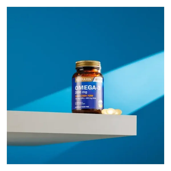Nutraxin Omega 3 Balık Yağı 2000 Mg 60 Kapsül - Görsel 3