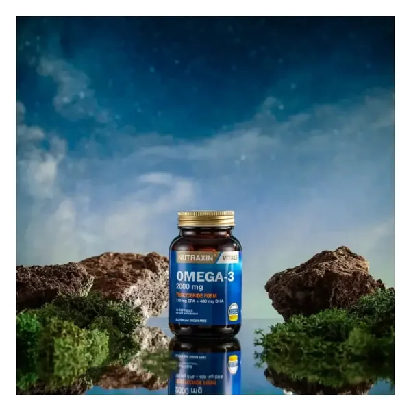 Nutraxin Omega 3 Balık Yağı 2000 Mg 60 Kapsül - Görsel 4