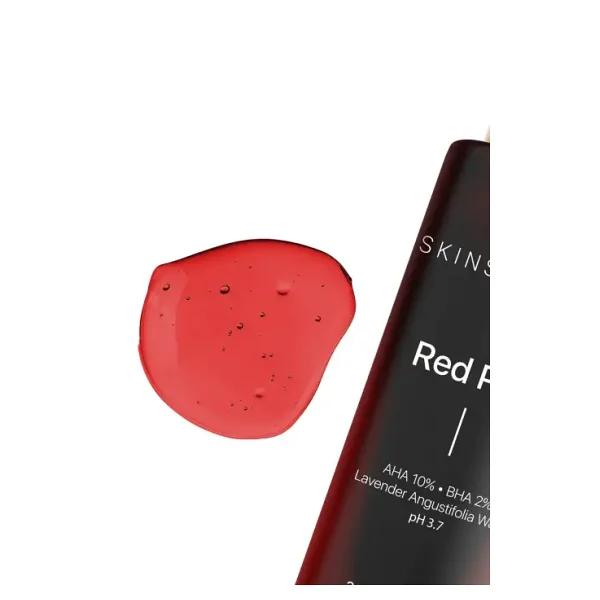 Skin Sensual Red Peel Aha Bha Kırmızı Peeling Etkili 30 Ml Yüz Serumu - Görsel 3