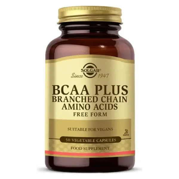 Solgar Bcaa Plus Branched Chain Amino Acids 50 Kapsül - Görsel 7
