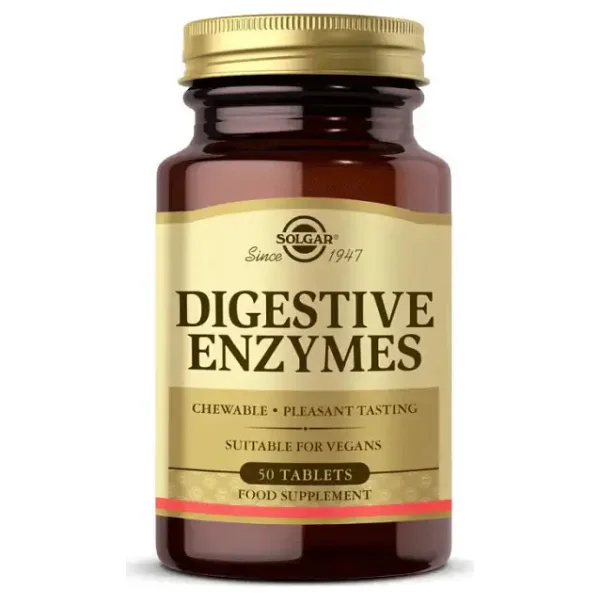 Solgar Digestive Enzymes 50 Tablet - Görsel 4