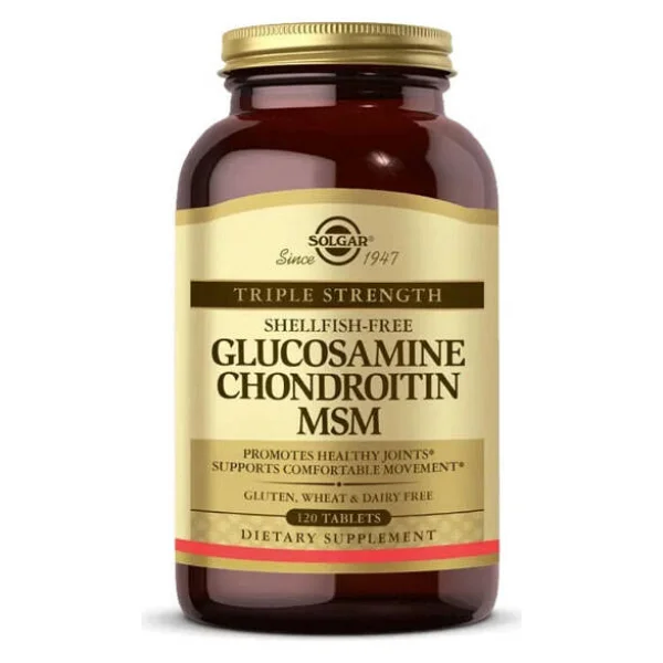 Solgar Glucosamine Chondroitin Msm 120 Tablet - Görsel 5