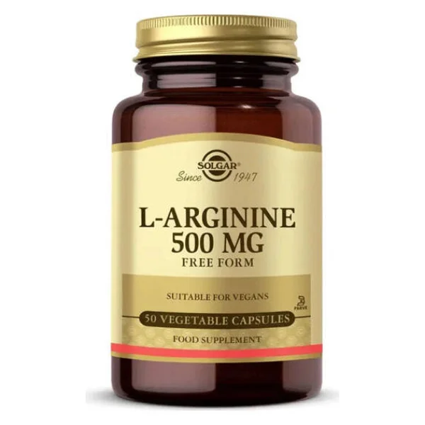 Solgar L-Arginine 500 Mg 50 Kapsül - Görsel 7