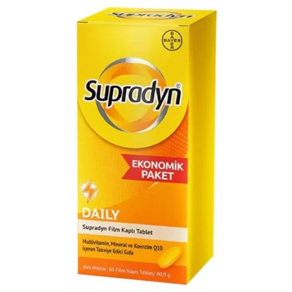 Supradyn Daily Koenzim Q10 60 Tablet - Görsel 4