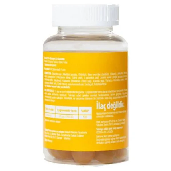Velavit V Vitamin D3 60 Gummies - Görsel 2