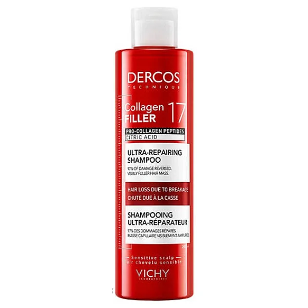 Vichy Dercos Collagen 17 Filler 200 Ml Şampuan - Görsel 3