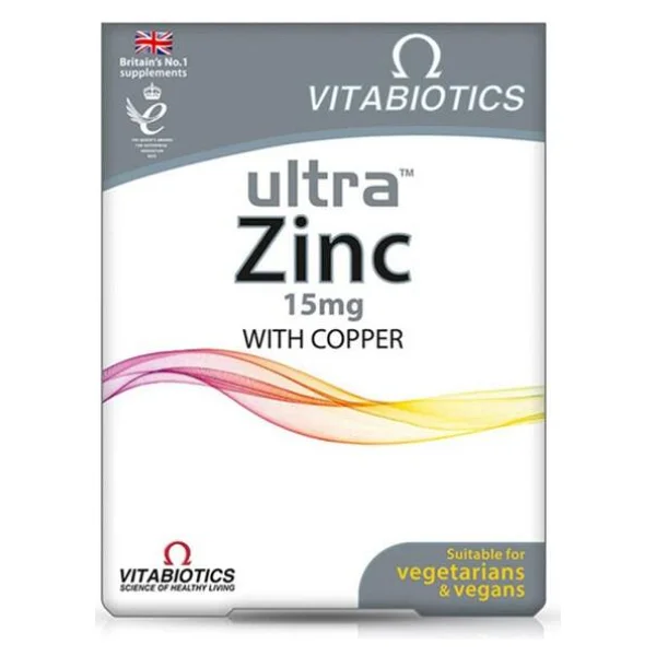 Vitabiotics Ultra Zinc 15 mg 60 Tablet - Görsel 5