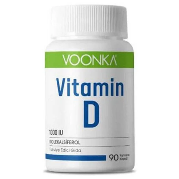 Voonka Vitamin D 90 Yumuşak Kapsül - Görsel 3