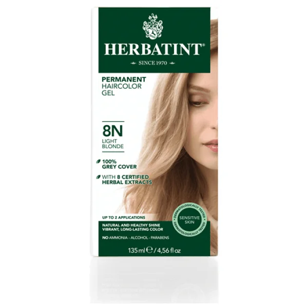 Herbatint Kalıcı Bitkisel 8n Blond Clair Saç Boyası - Görsel 3