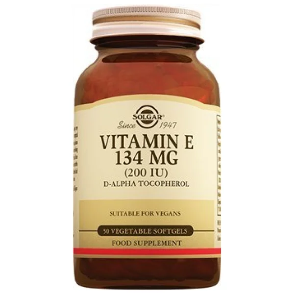 Solgar Vitamin E 200 Iu 50 Kapsül - Görsel 3