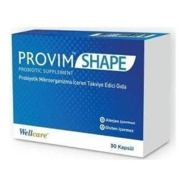 Wellcare Provim Shape Probiyotik 30 Kapsül - Görsel 2