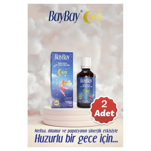 Baybay Night Damla 50 Ml 2'li - Görsel 2