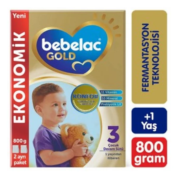 Bebelac Gold 3 Devam Sütü 800 Gr - Görsel 3