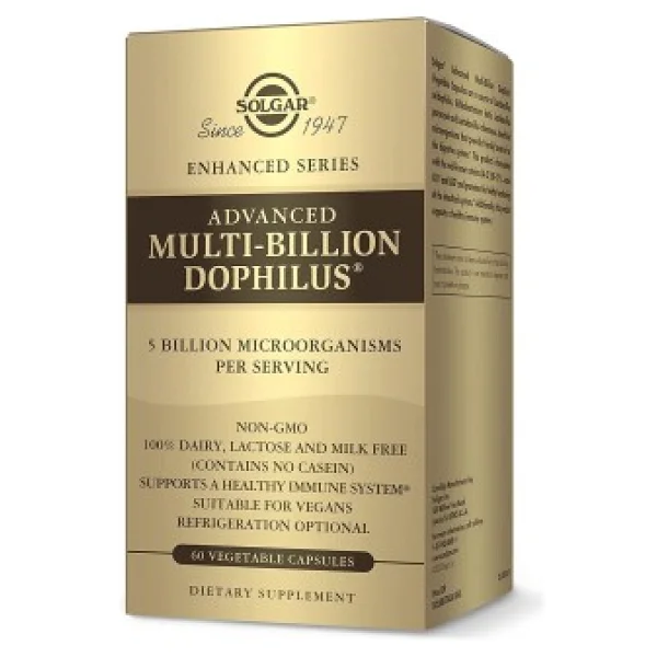 Solgar Advanced Multi-Billion Dophilus 60 Kapsül - Görsel 2