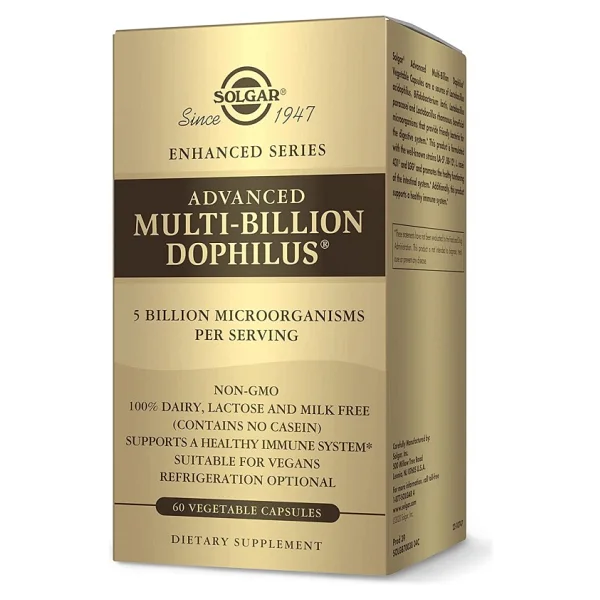 Solgar Advanced Multi-Billion Dophilus 60 Kapsül - Görsel 3