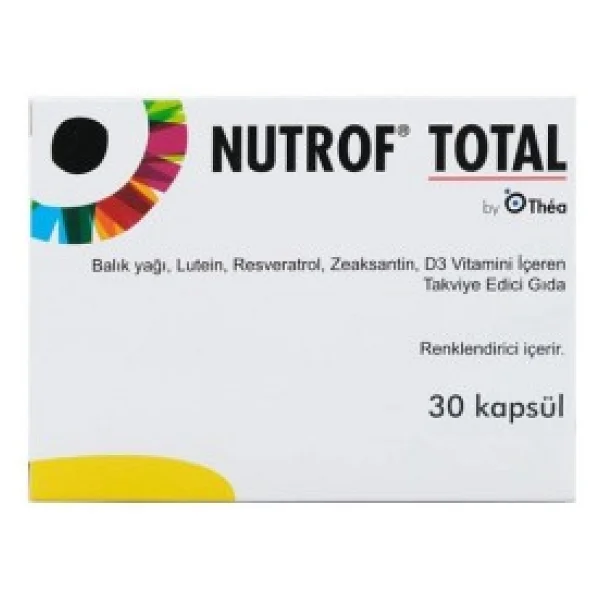 Nutrof Total 30 Kapsül - Görsel 7