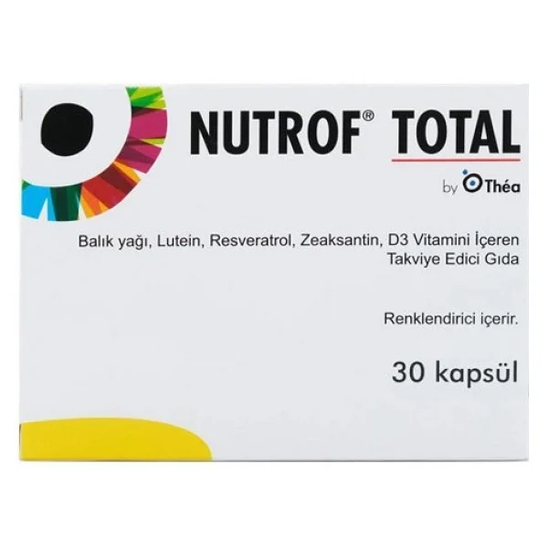 Nutrof Total 30 Kapsül - Görsel 8